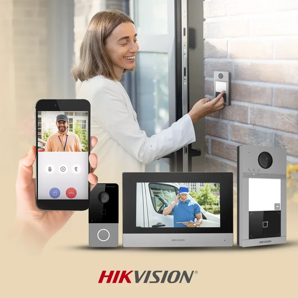 Hikvision doorbell wall